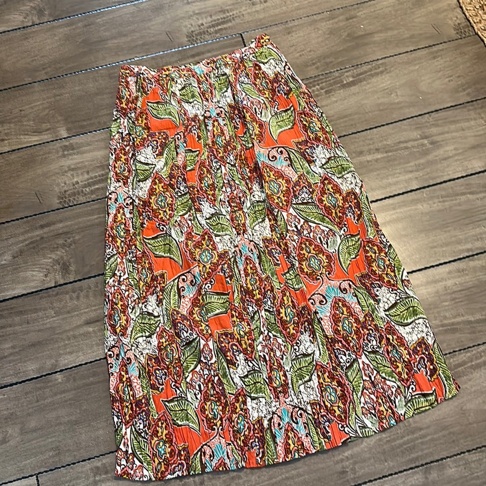 NWT 🏷️ Charter Club - Maxi Skirt - Pleated Boho Beach Skirt 🏝️